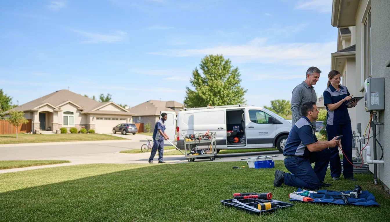 Tankless water heater service in Koeltztown, MO